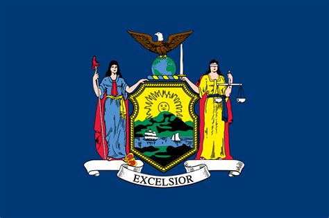 New York State Flag Printable